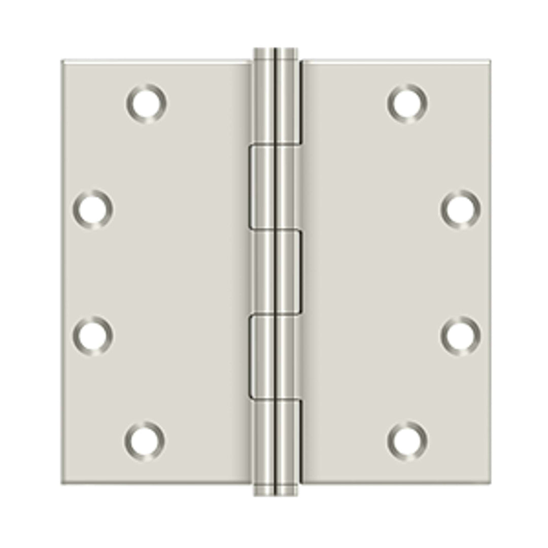 Deltana - 5" x 5" Square Hinges, Solid Brass Hinges