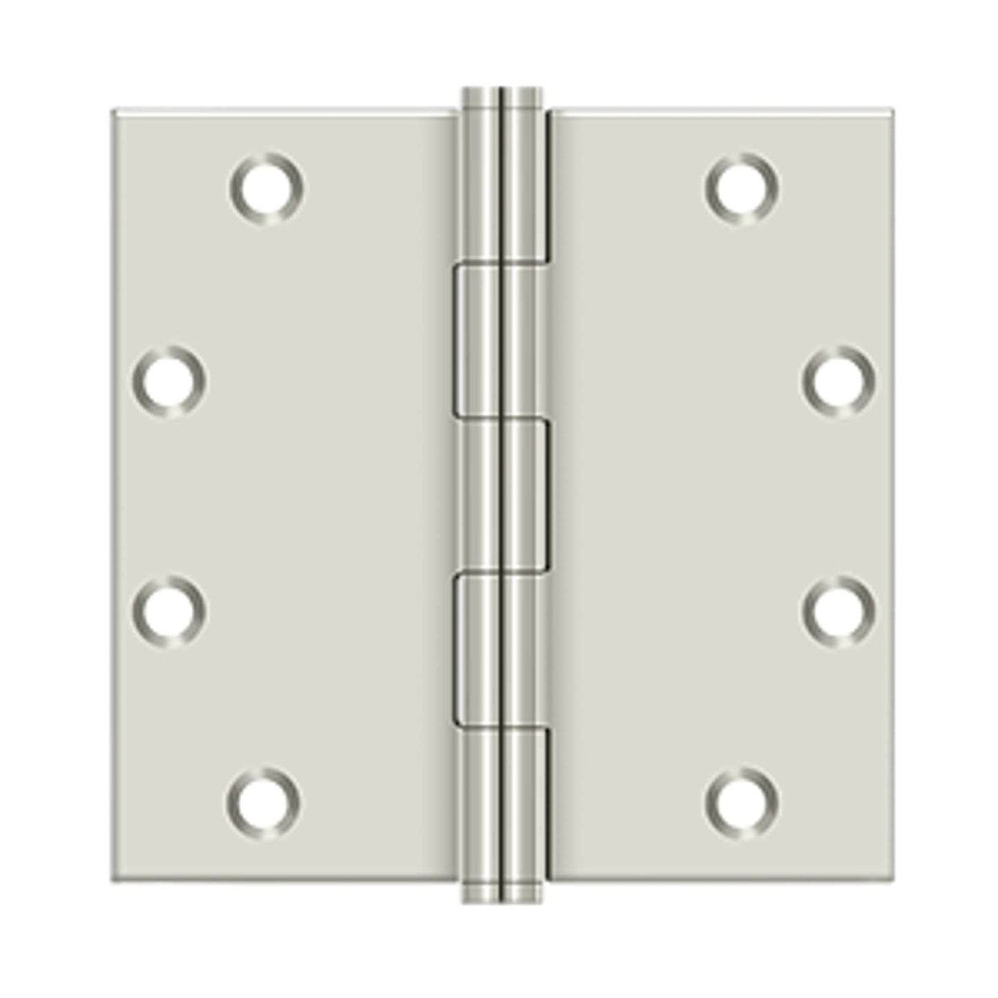 Deltana - 5" x 5" Square Hinges, Solid Brass Hinges