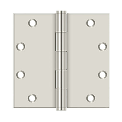 Deltana - 5" x 5" Square Hinges, Solid Brass Hinges