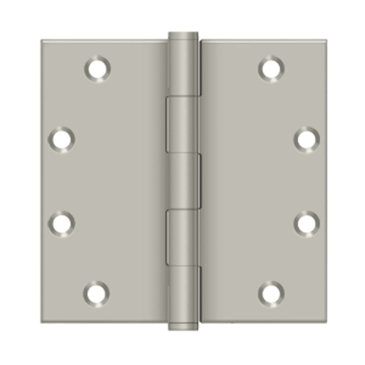 Deltana - 5" x 5" Square Hinges, Solid Brass Hinges