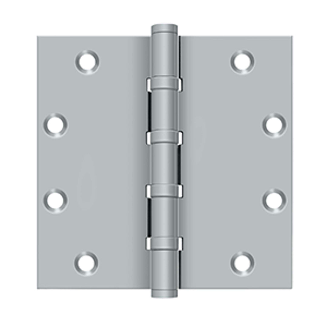 Deltana - 5" x 5" Square Hinges, Ball Bearings, Solid Brass Hinges