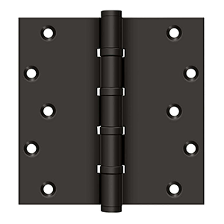 Deltana - 6" x 6" Square Hinges, Ball Bearings, Solid Brass Hinges