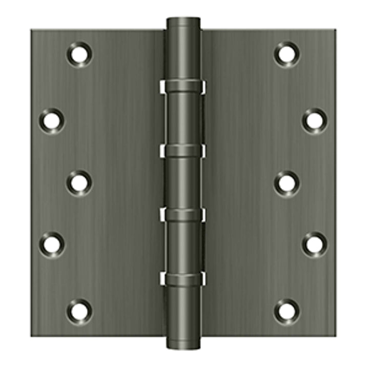 Deltana - 6" x 6" Square Hinges, Ball Bearings, Solid Brass Hinges