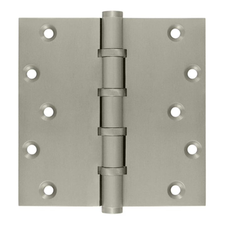 Deltana - 6" x 6" Square Hinges, Ball Bearings, Solid Brass Hinges