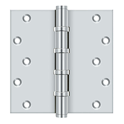 Deltana - 6" x 6" Square Hinges, Ball Bearings, Solid Brass Hinges