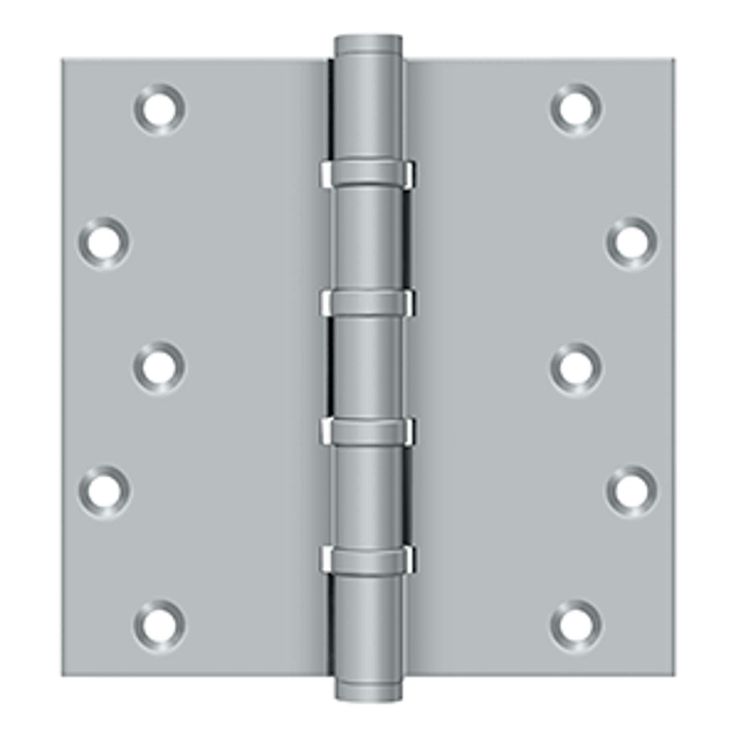 Deltana - 6" x 6" Square Hinges, Ball Bearings, Solid Brass Hinges