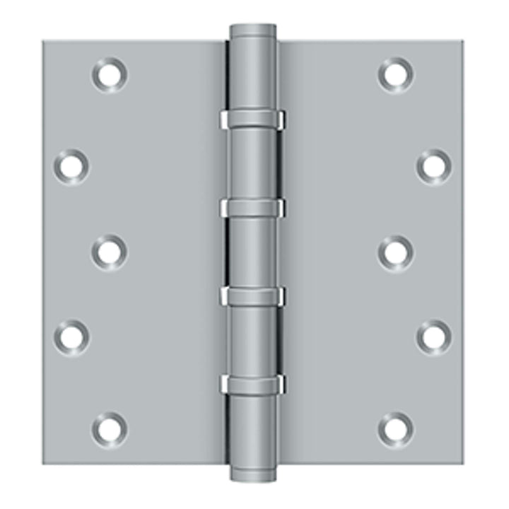 Deltana - 6" x 6" Square Hinges, Ball Bearings, Solid Brass Hinges