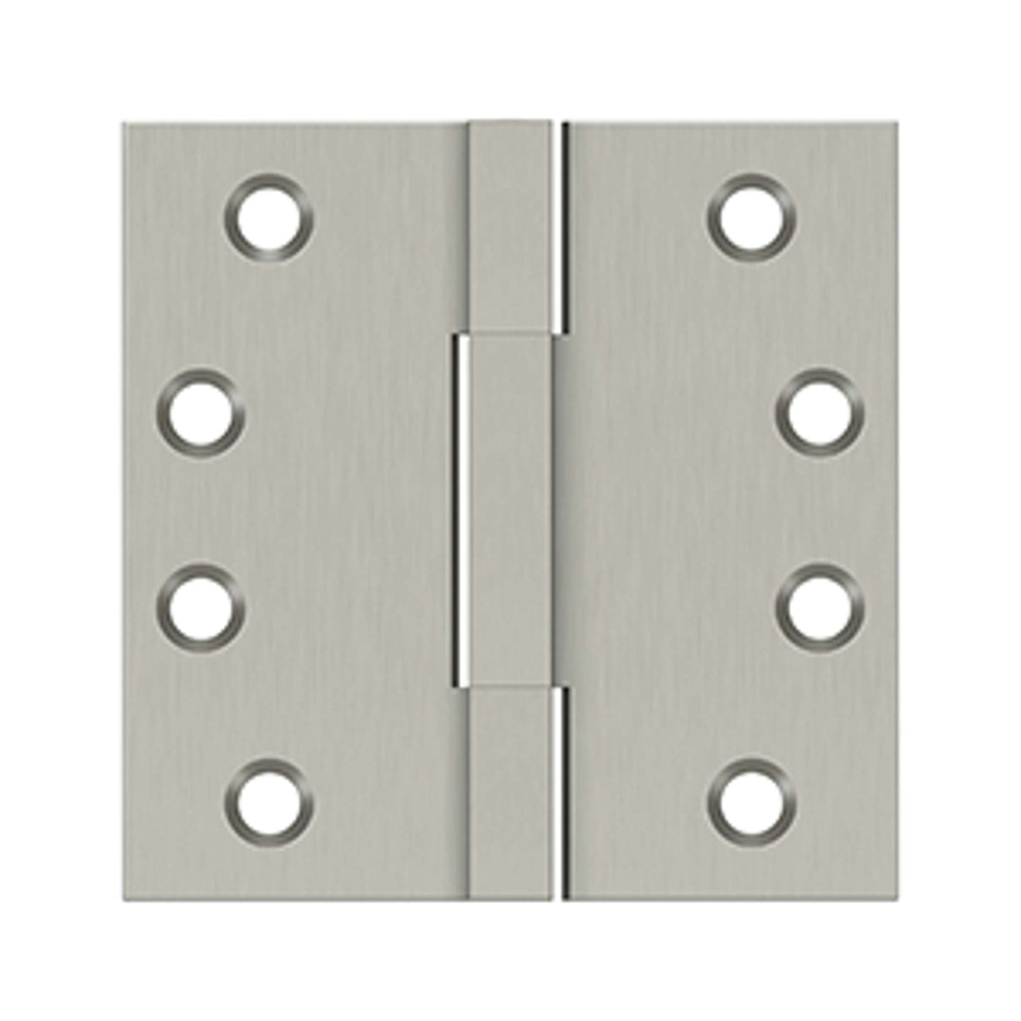 Deltana - 4"x 4" Square Knuckle Hinges, Solid Brass, Square Knuckle Hinges