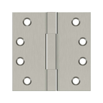 Deltana - 4"x 4" Square Knuckle Hinges, Solid Brass, Square Knuckle Hinges