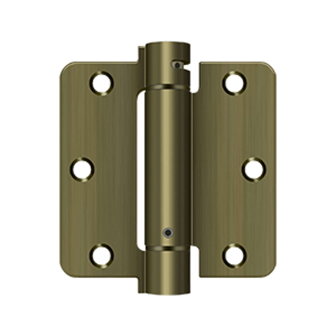 Deltana - 3-1/2" x 3-1/2" x 1/4" Spring Hinge