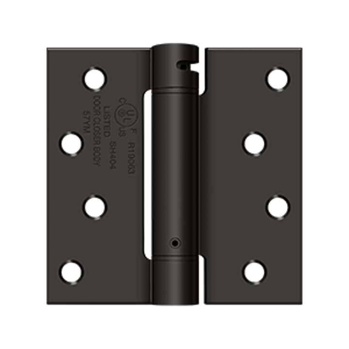 Deltana - 4" x 4" Spring Hinge, UL Listed