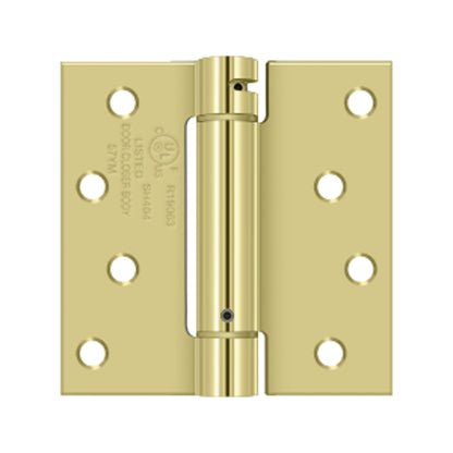 Deltana - 4" x 4" Spring Hinge, UL Listed