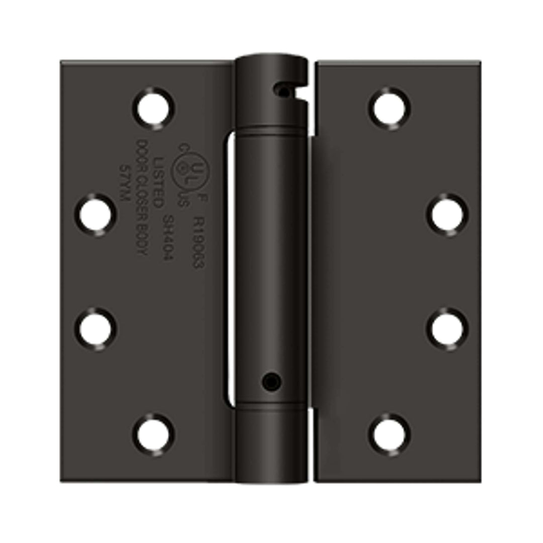 Deltana - 4-1/2" x 4-1/2" Spring Hinge, UL Listed