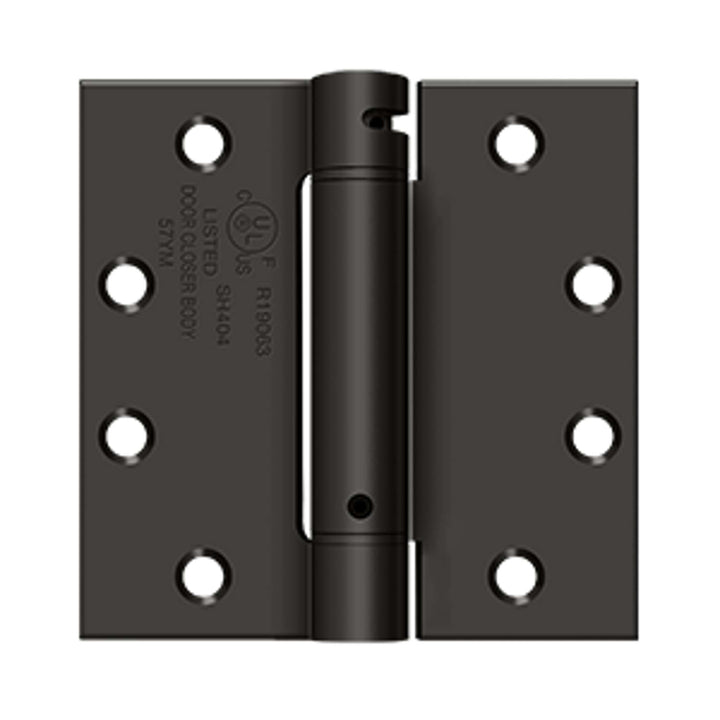 Deltana - 4-1/2" x 4-1/2" Spring Hinge, UL Listed