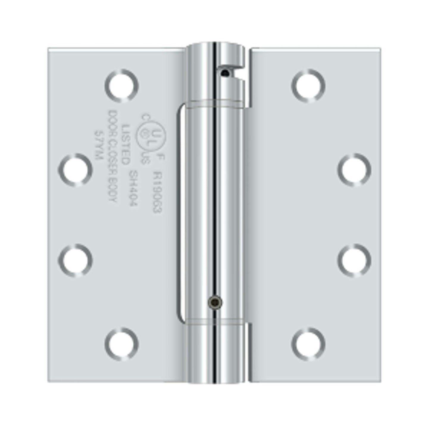 Deltana - 4-1/2" x 4-1/2" Spring Hinge, UL Listed