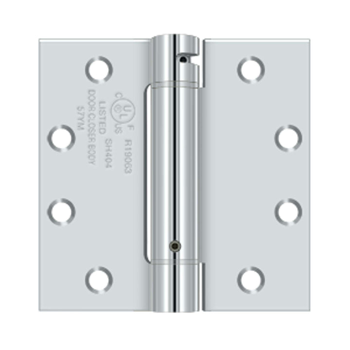 Deltana - 4-1/2" x 4-1/2" Spring Hinge, UL Listed