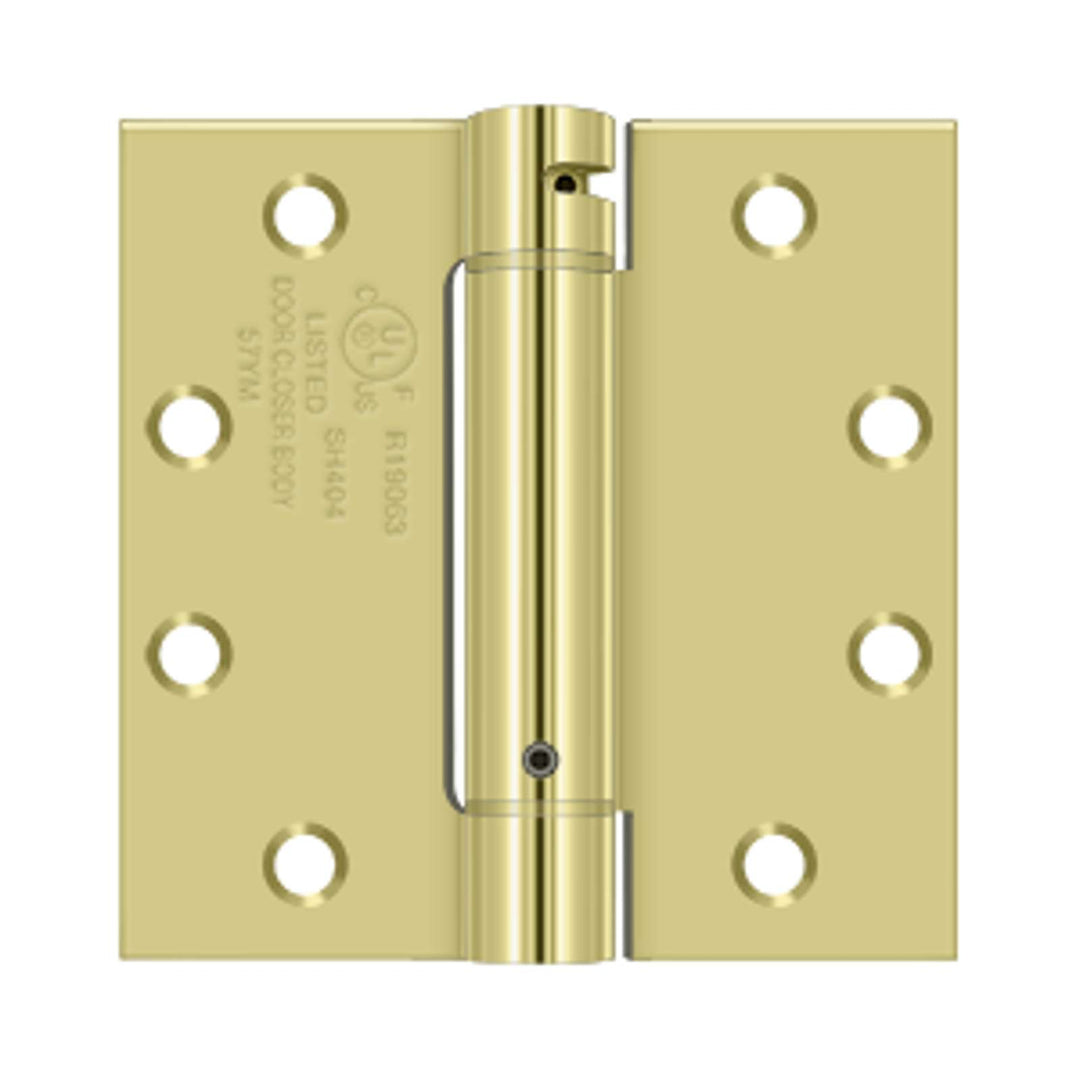 Deltana - 4-1/2" x 4-1/2" Spring Hinge, UL Listed