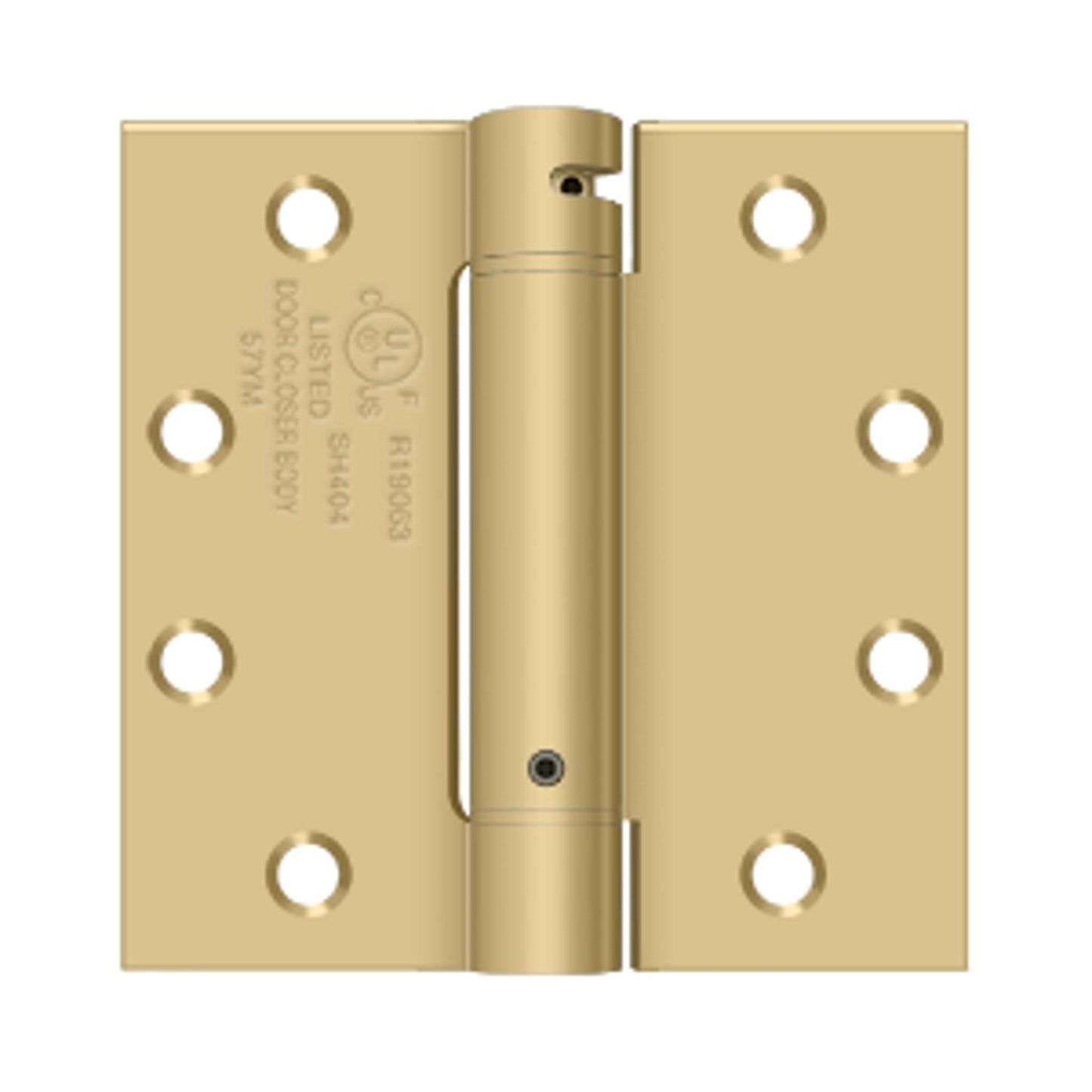 Deltana - 4-1/2" x 4-1/2" Spring Hinge, UL Listed