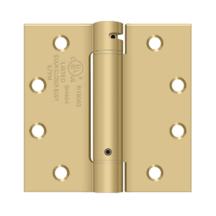 Deltana - 4-1/2" x 4-1/2" Spring Hinge, UL Listed