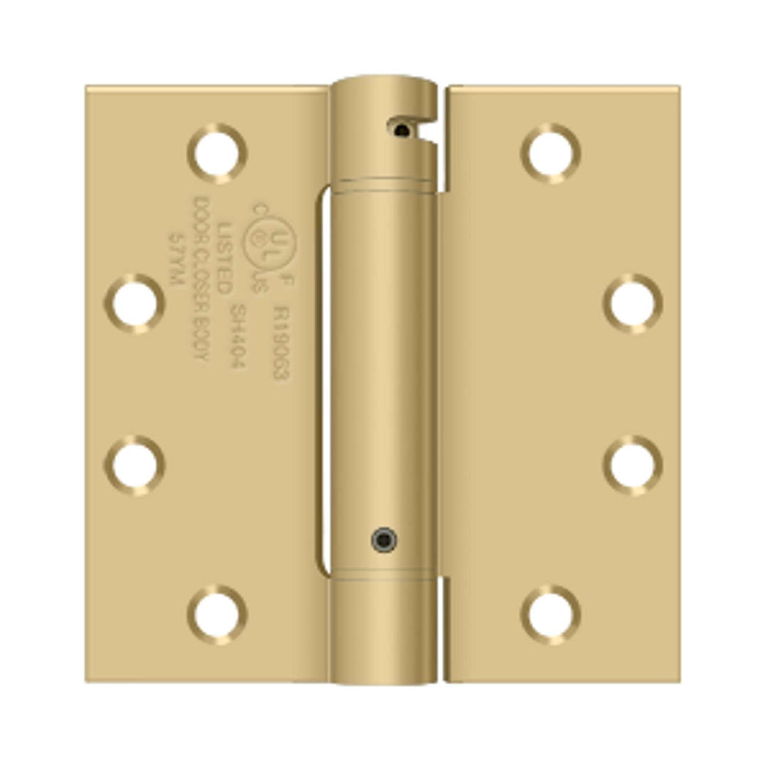 Deltana - 4-1/2" x 4-1/2" Spring Hinge, UL Listed