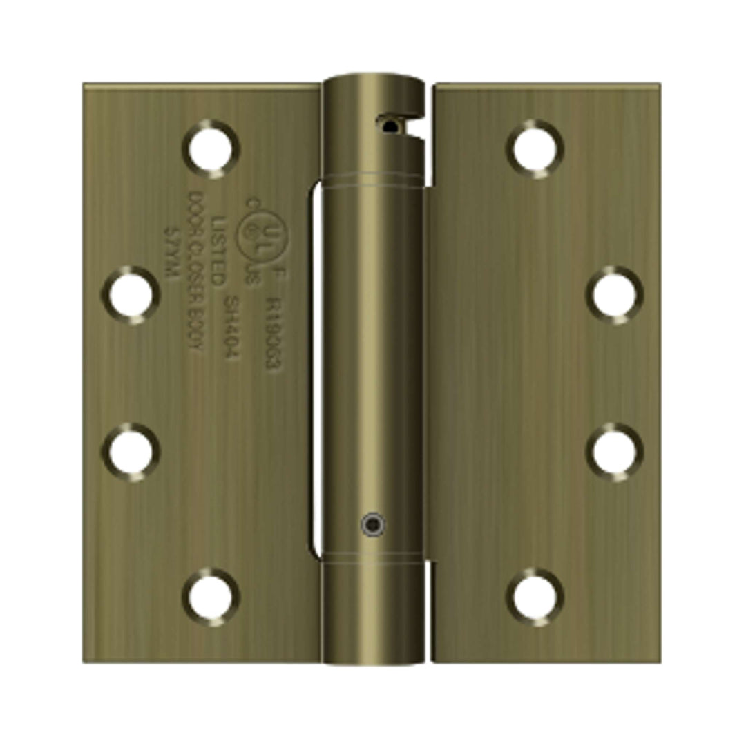 Deltana - 4-1/2" x 4-1/2" Spring Hinge, UL Listed