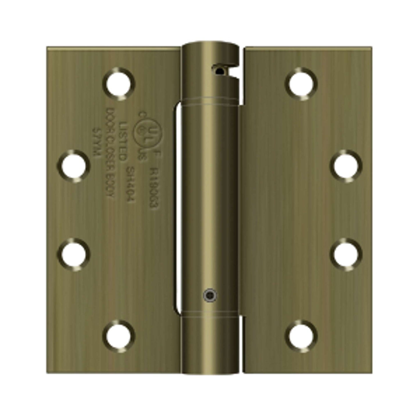 Deltana - 4-1/2" x 4-1/2" Spring Hinge, UL Listed