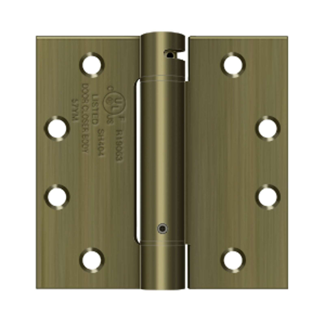 Deltana - 4-1/2" x 4-1/2" Spring Hinge, UL Listed