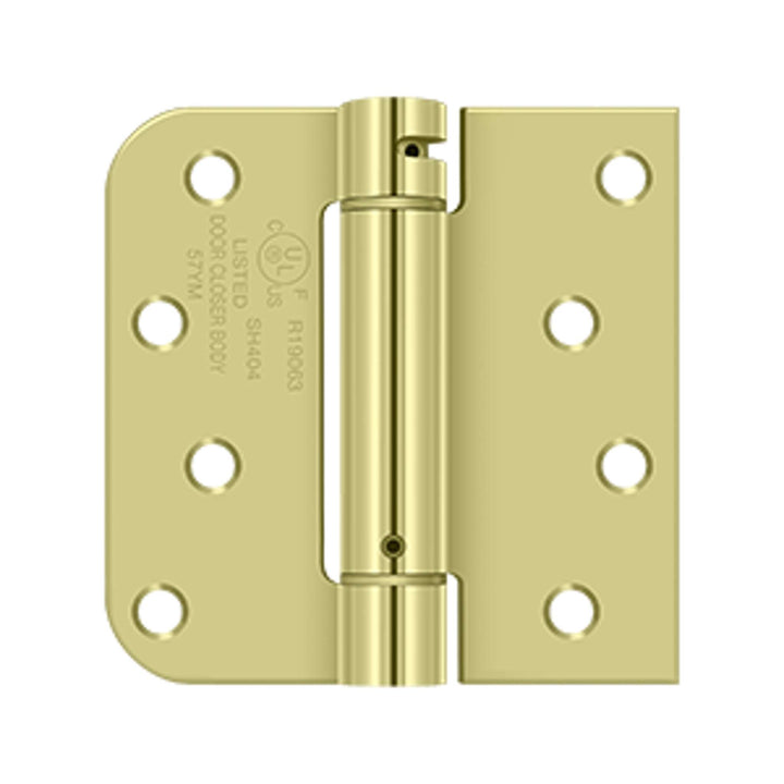 Deltana - 4" x 4" x 5/8" x SQ Spring Hinge, UL Listed