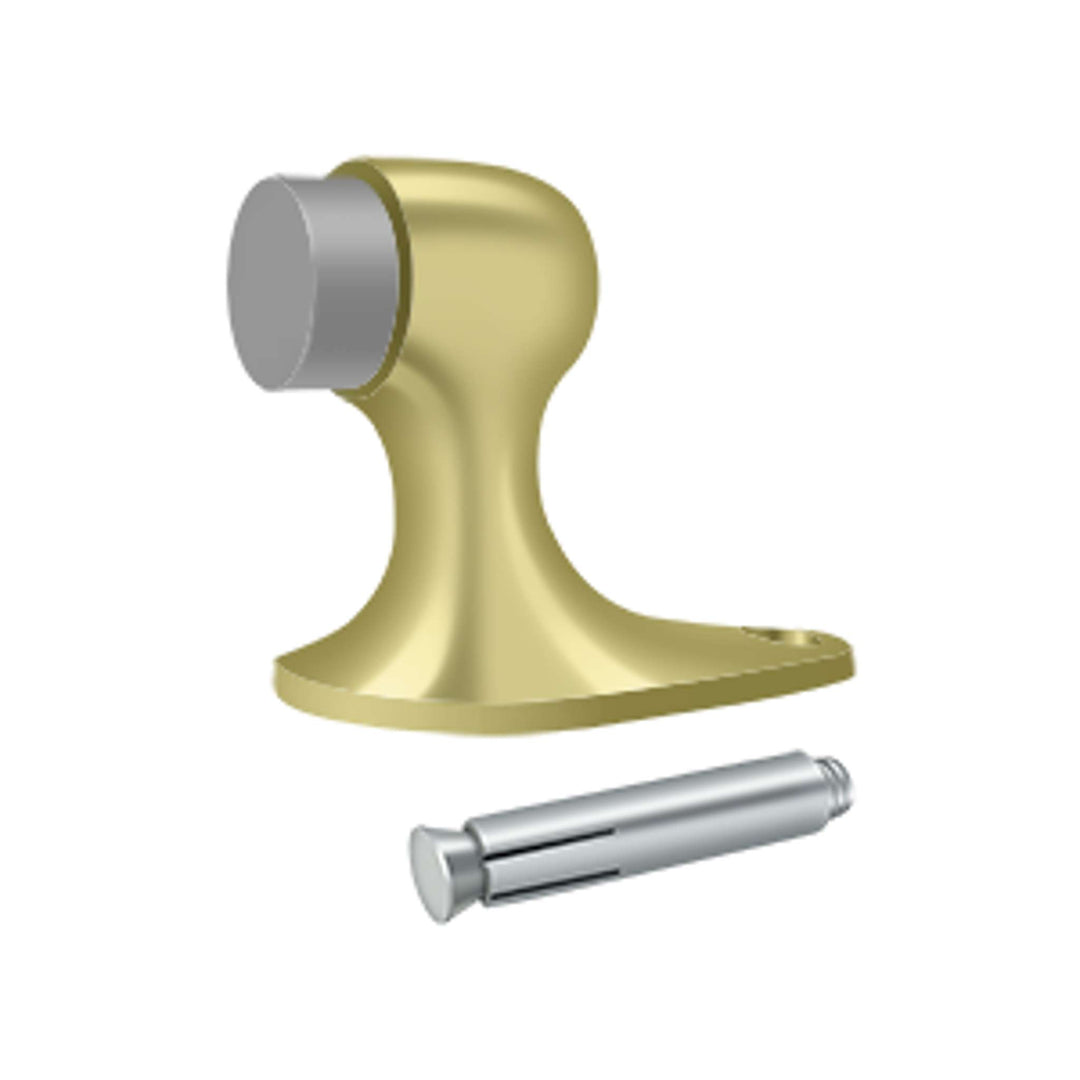 Deltana - Floor Door Bumper 2-1/8", Solid Brass