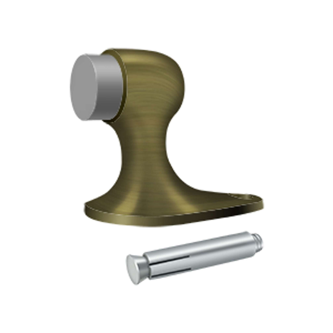 Deltana - Floor Door Bumper 2-1/8", Solid Brass