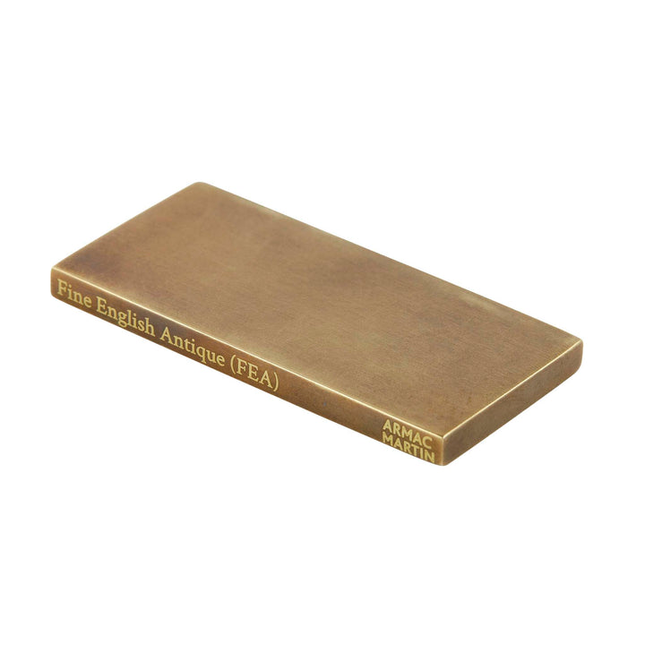 Armac Martin - Queslett Knob Rectangle Back Plate