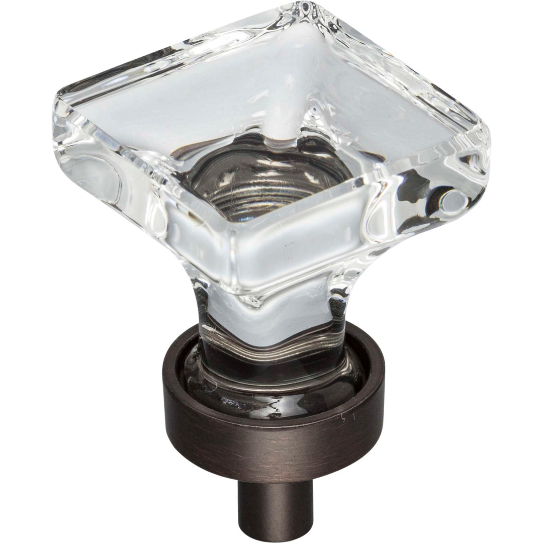 Jeffrey Alexander - Harlow Square Glass Cabinet Knob