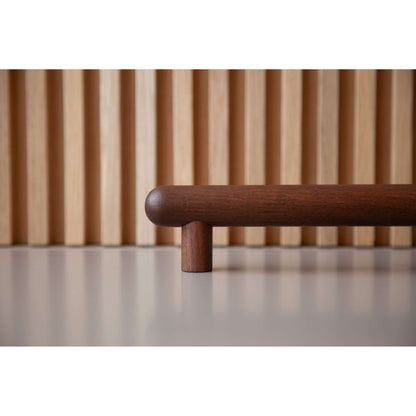 Chapman & Bose - Walnut Half Dressed Bar Pull