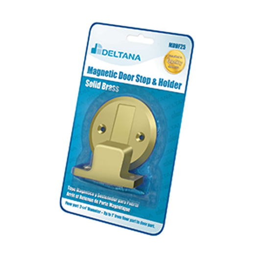 Deltana - Magnetic Door Holder Flush 2-1/2" Diameter Blister Pack