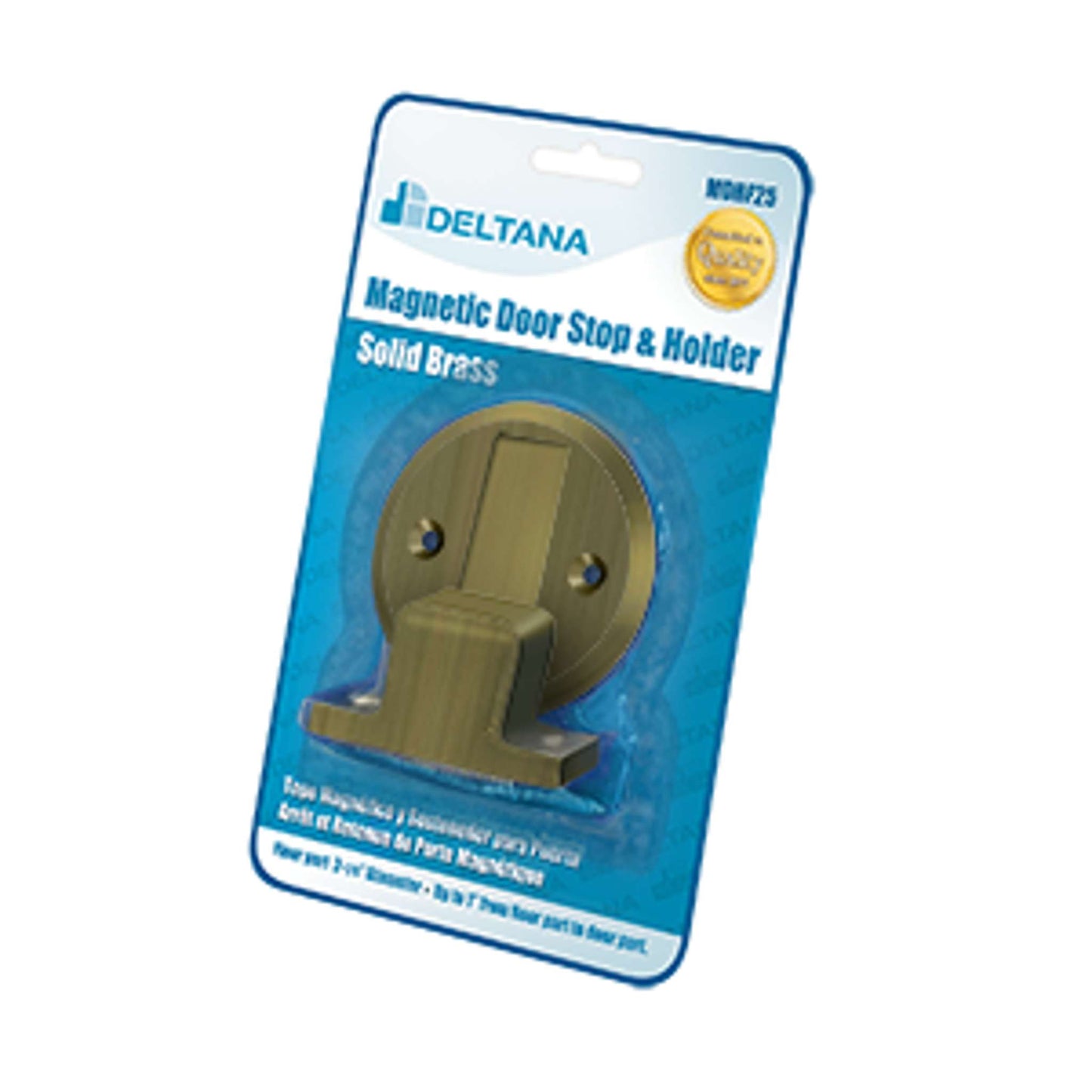 Deltana - Magnetic Door Holder Flush 2-1/2" Diameter Blister Pack