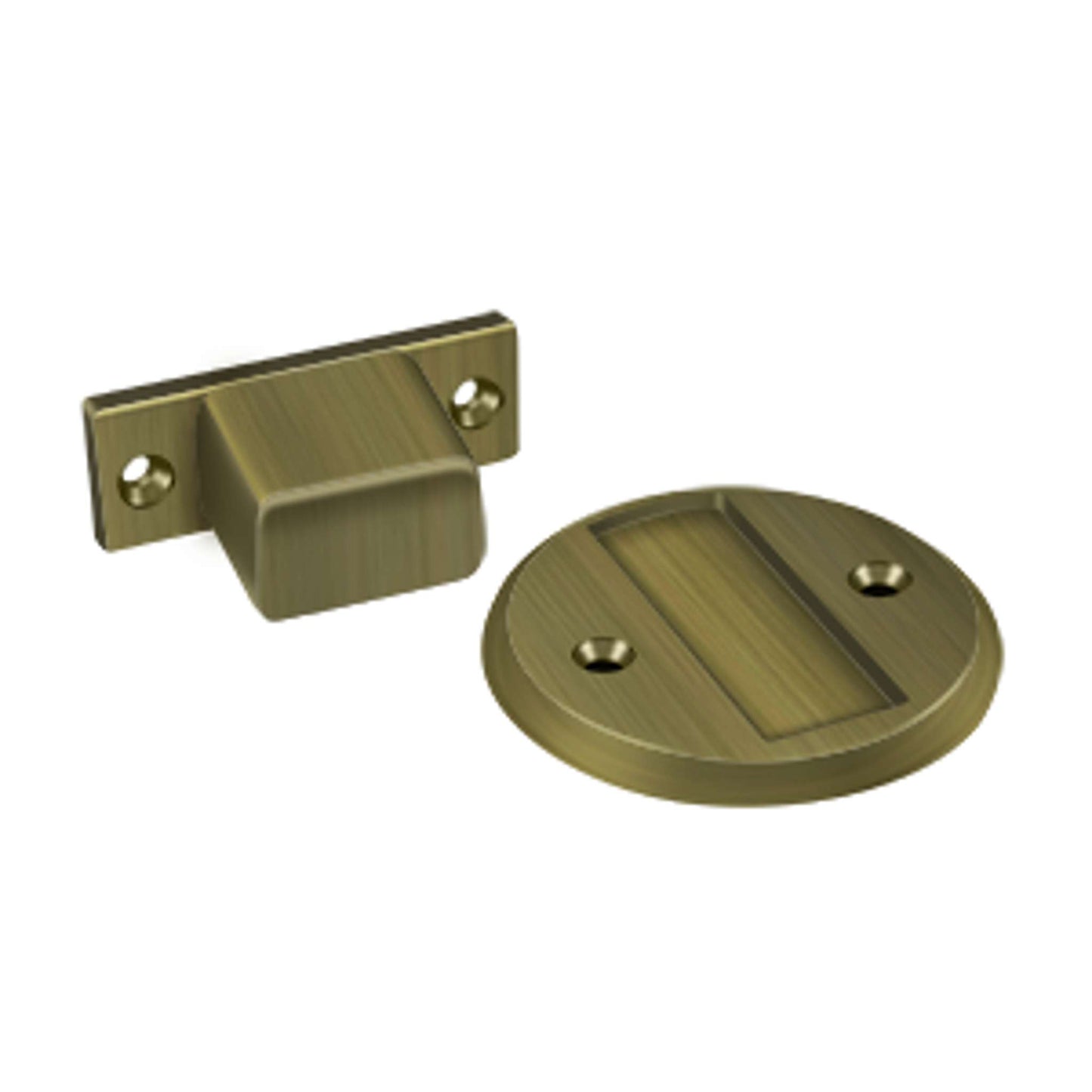 Deltana - Magnetic Door Holder Flush 2-1/2" Diameter