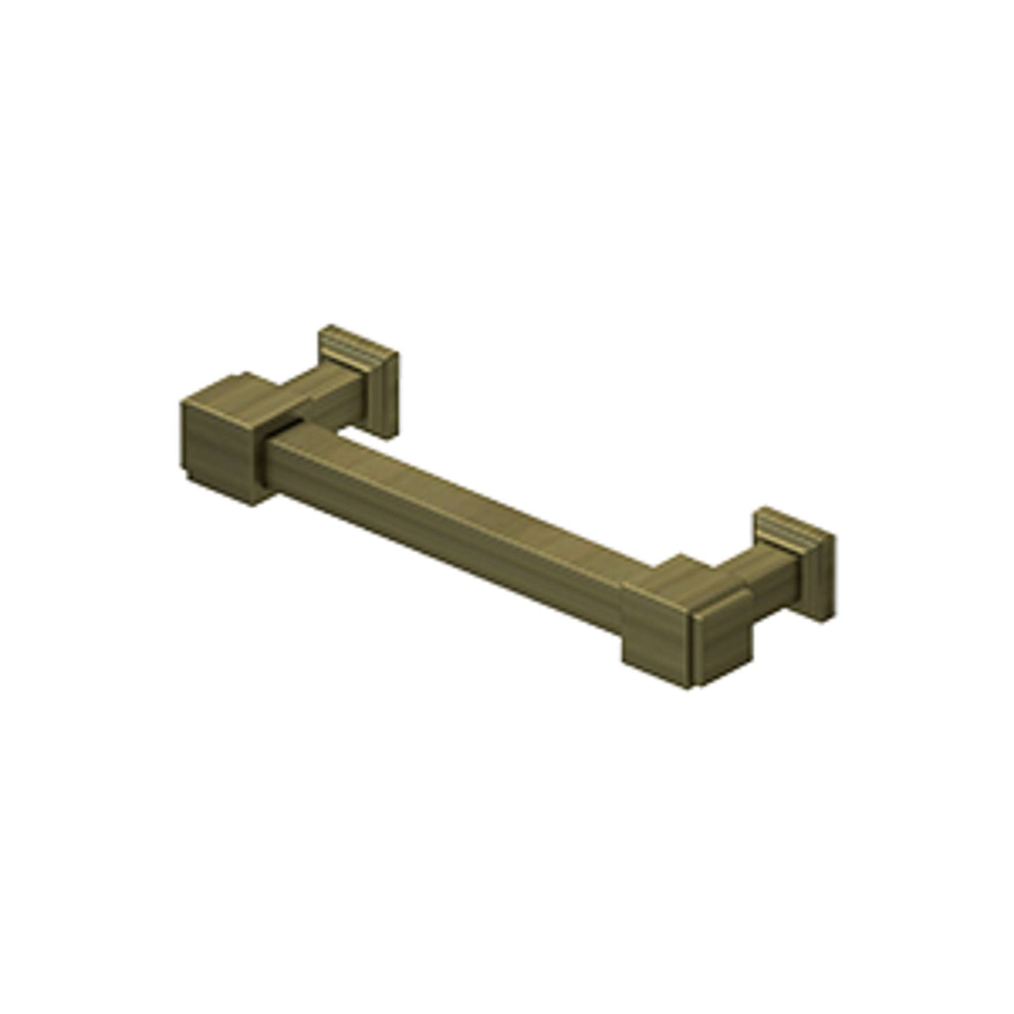 Deltana - Decorative Cabinet Pull 4", Manhattan, Solid Brass