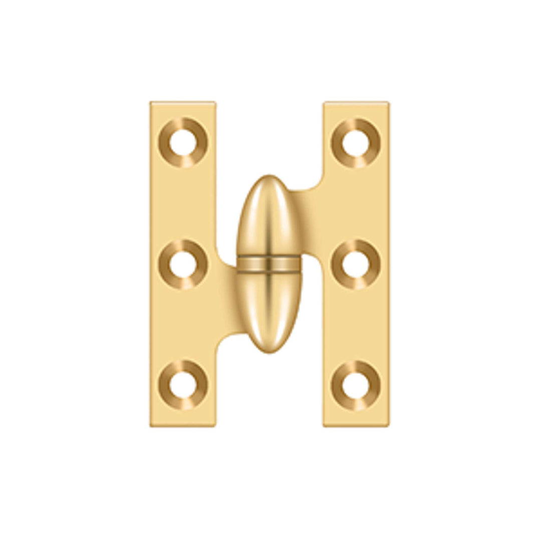 Deltana - 2" x 1-1/2" Hinge, Olive Knuckle Hinges