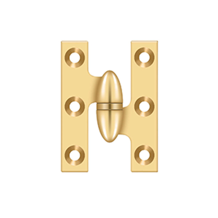 Deltana - 2" x 1-1/2" Hinge, Olive Knuckle Hinges