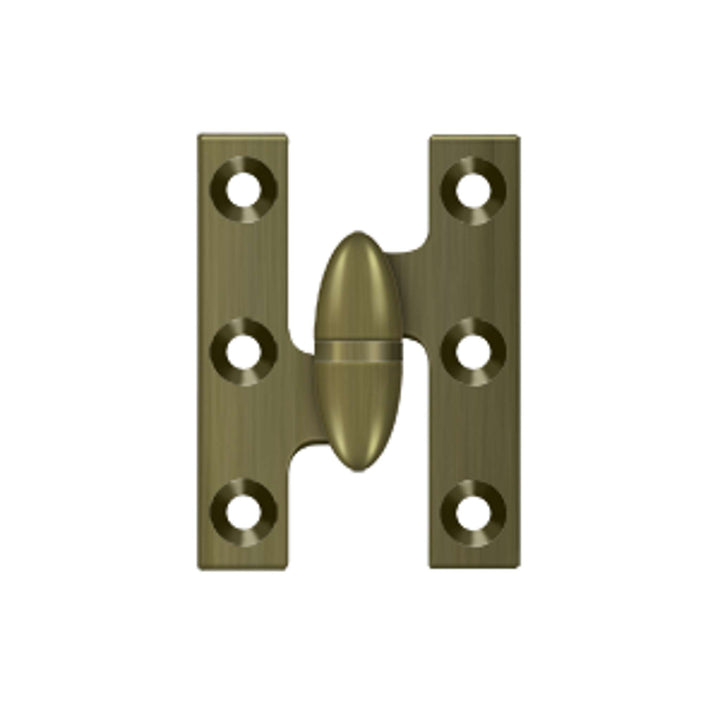 Deltana - 2" x 1-1/2" Hinge, Olive Knuckle Hinges