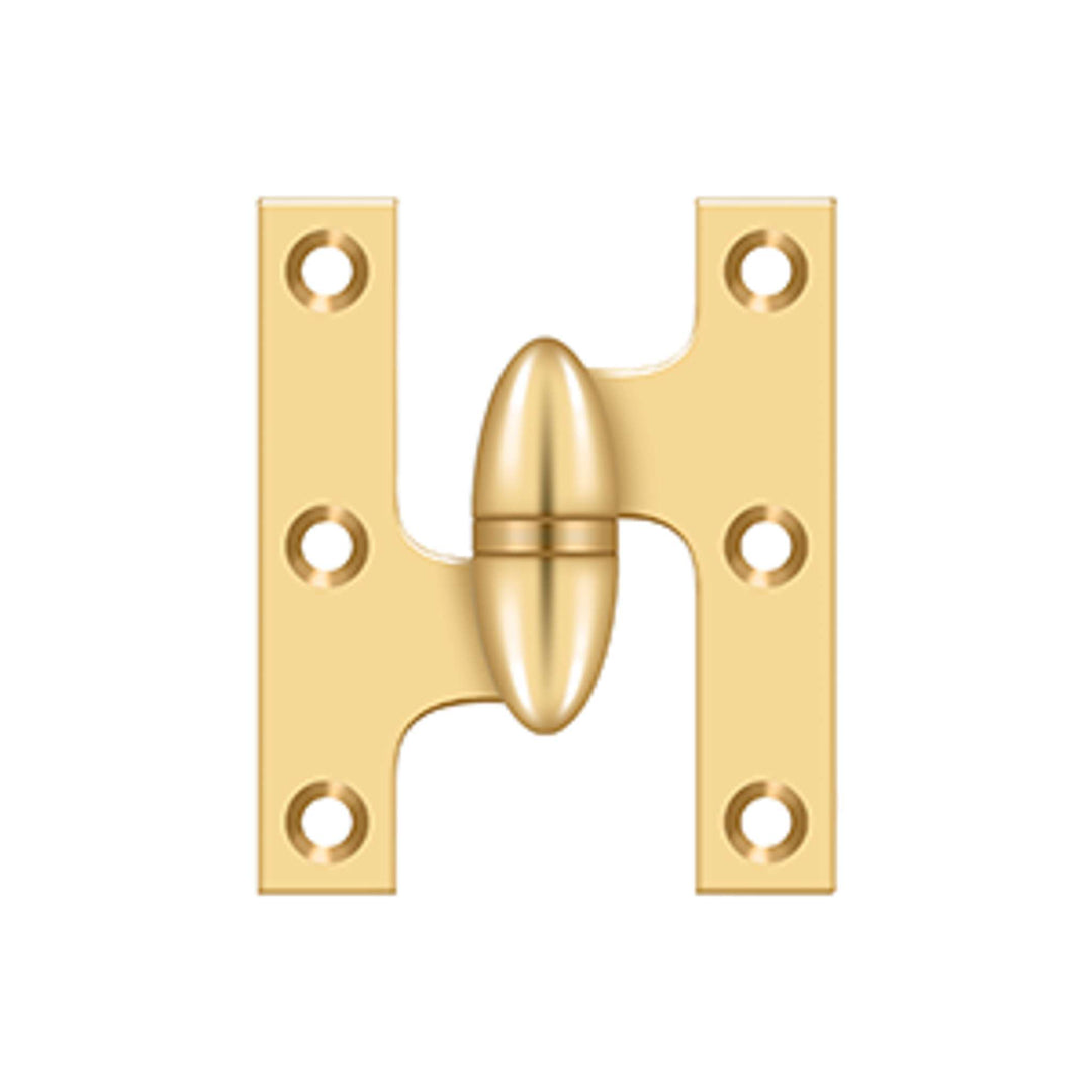 Deltana - 2-1/2" x 2" Hinge, Olive Knuckle Hinges