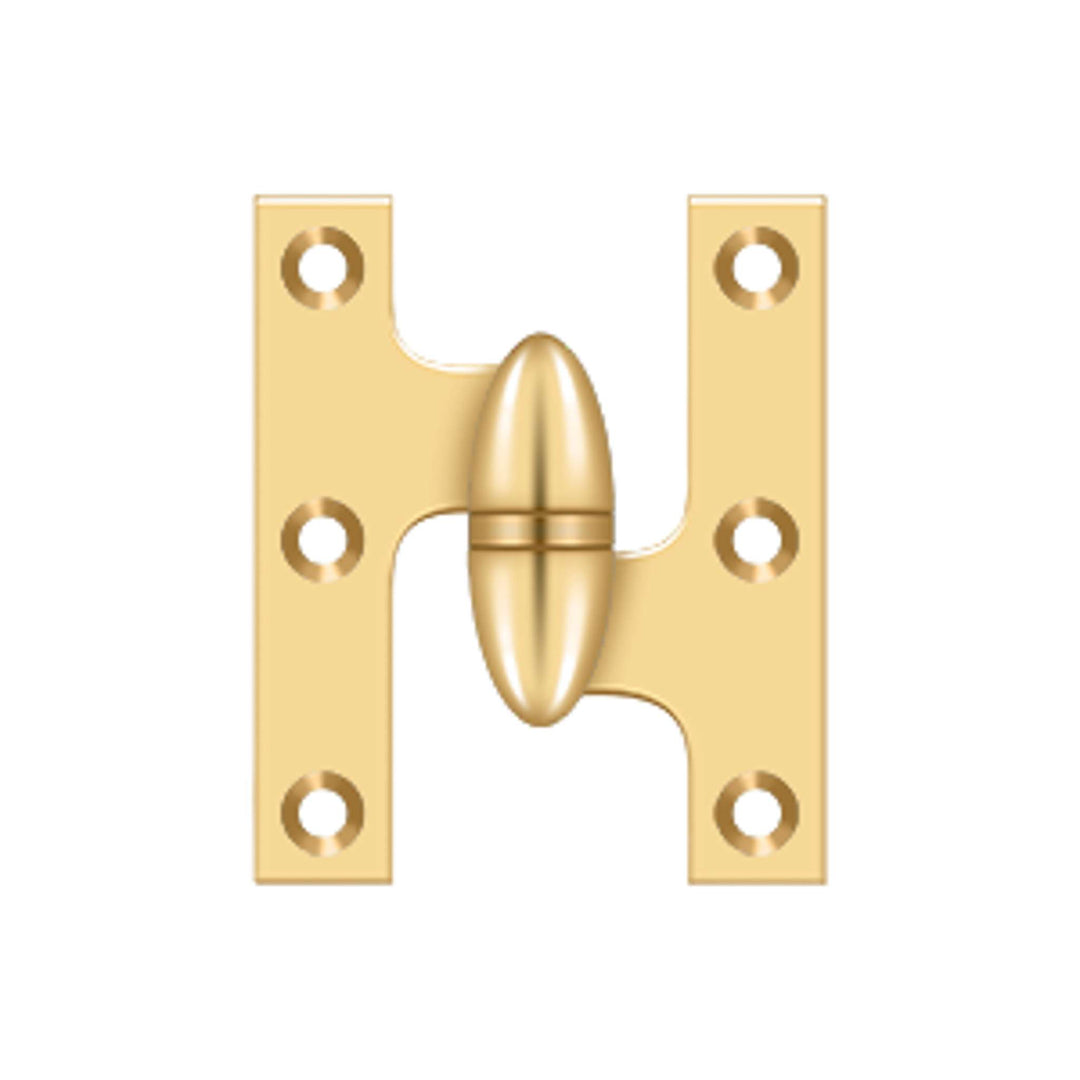 Deltana - 2-1/2" x 2" Hinge, Olive Knuckle Hinges