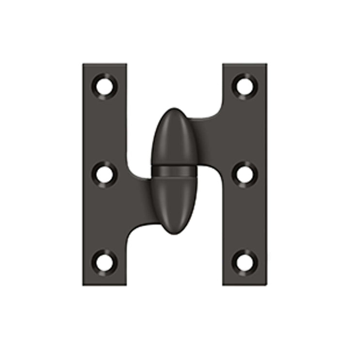 Deltana - 2-1/2" x 2" Hinge, Olive Knuckle Hinges