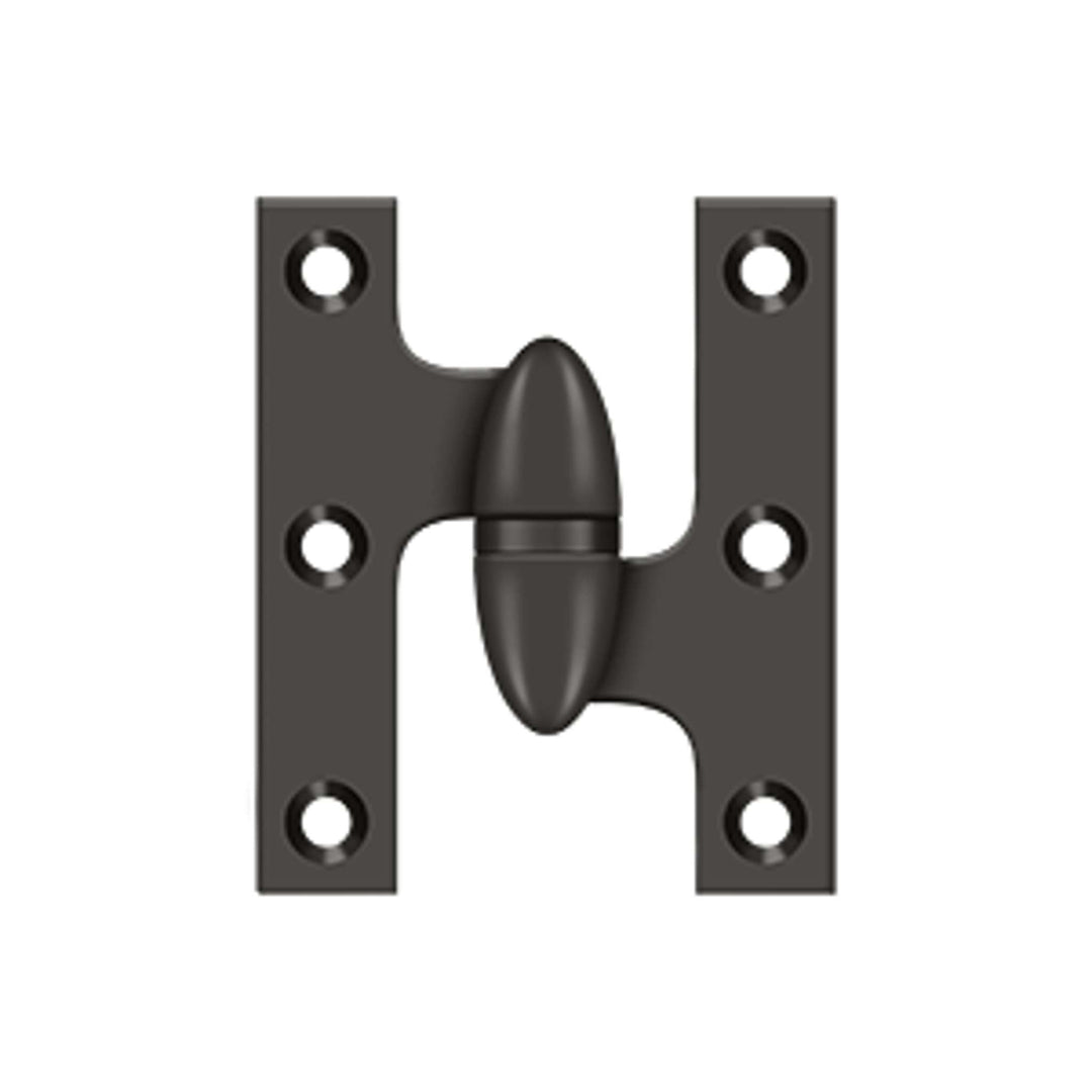 Deltana - 2-1/2" x 2" Hinge, Olive Knuckle Hinges