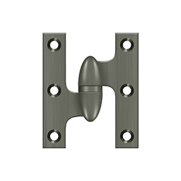 Deltana - 2-1/2" x 2" Hinge, Olive Knuckle Hinges