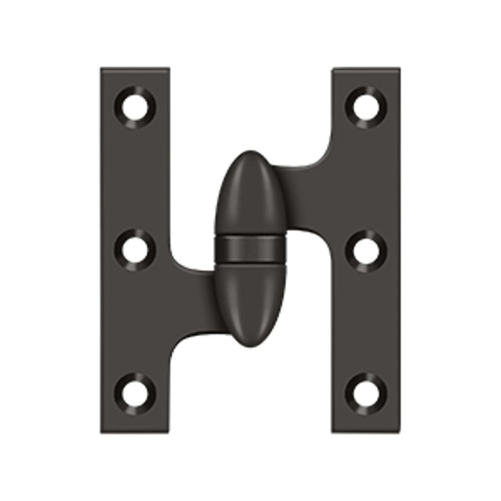 Deltana - 3" x 2-1/2" Hinge, Olive Knuckle Hinges