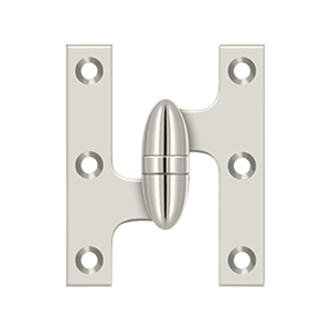 Deltana - 3" x 2-1/2" Hinge, Olive Knuckle Hinges