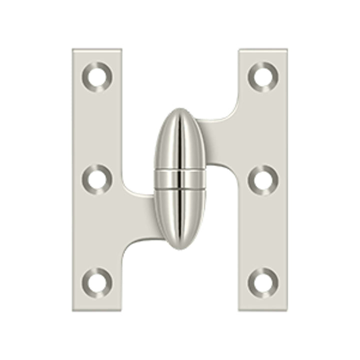 Deltana - 3" x 2-1/2" Hinge, Olive Knuckle Hinges