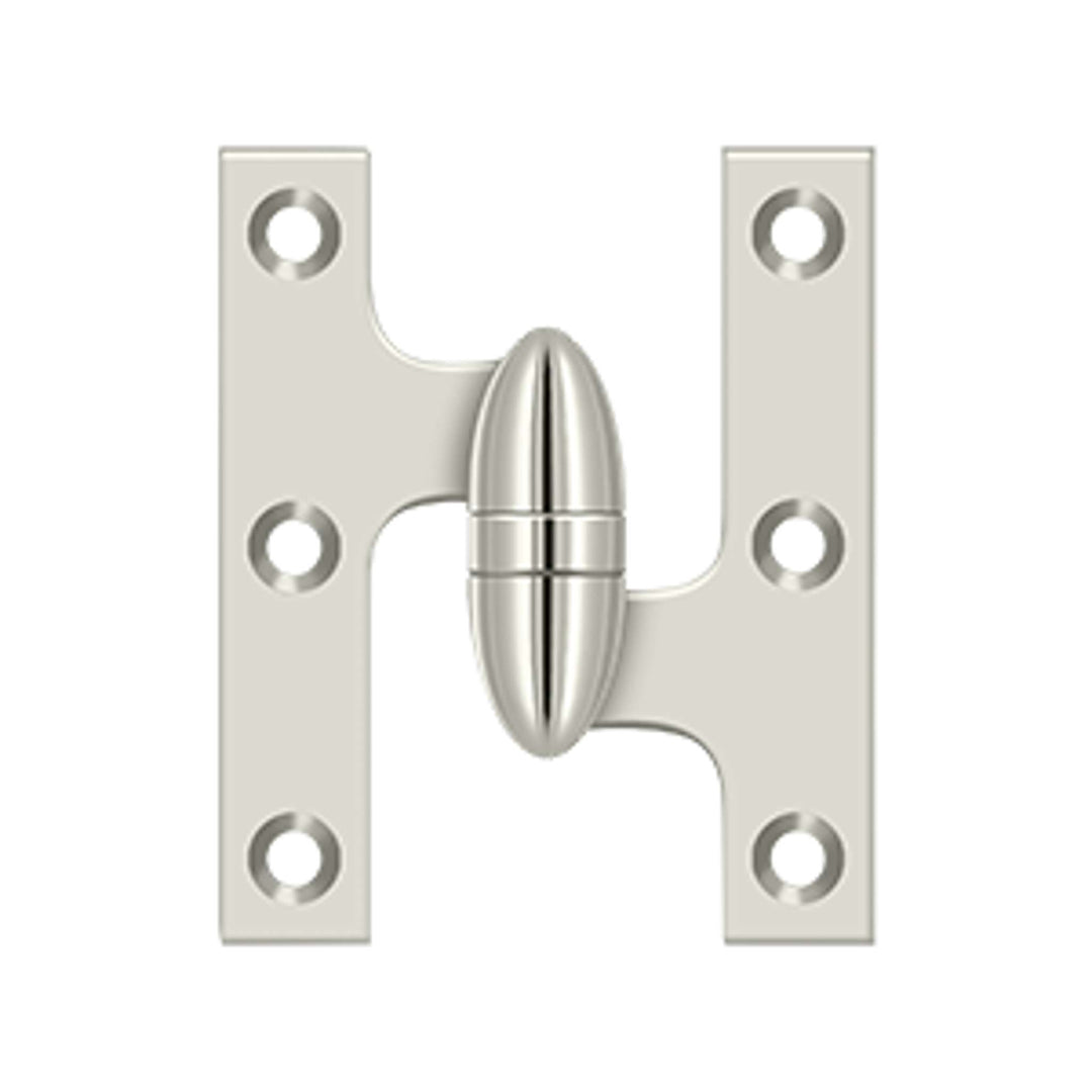 Deltana - 3" x 2-1/2" Hinge, Olive Knuckle Hinges