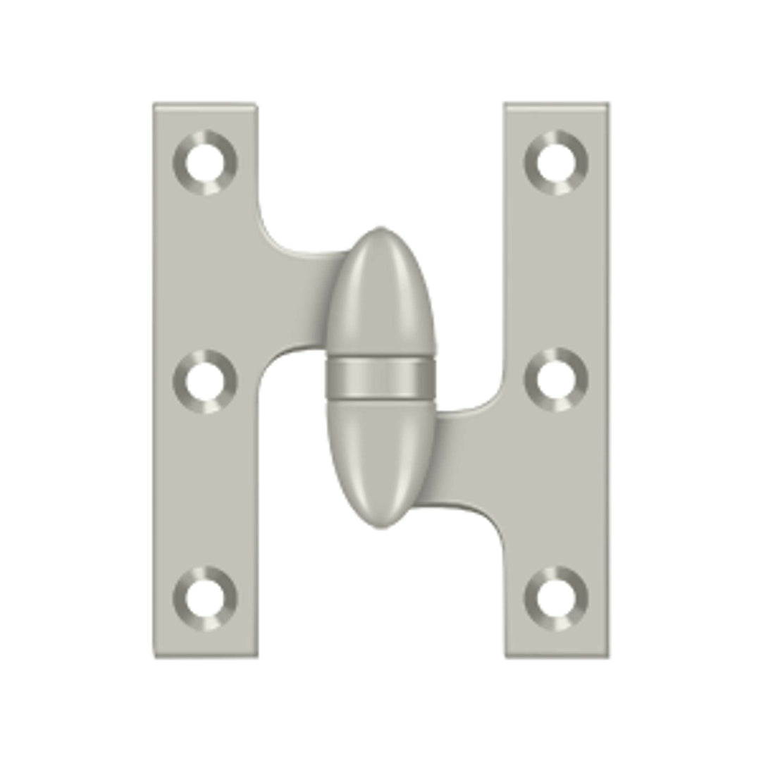 Deltana - 3" x 2-1/2" Hinge, Olive Knuckle Hinges